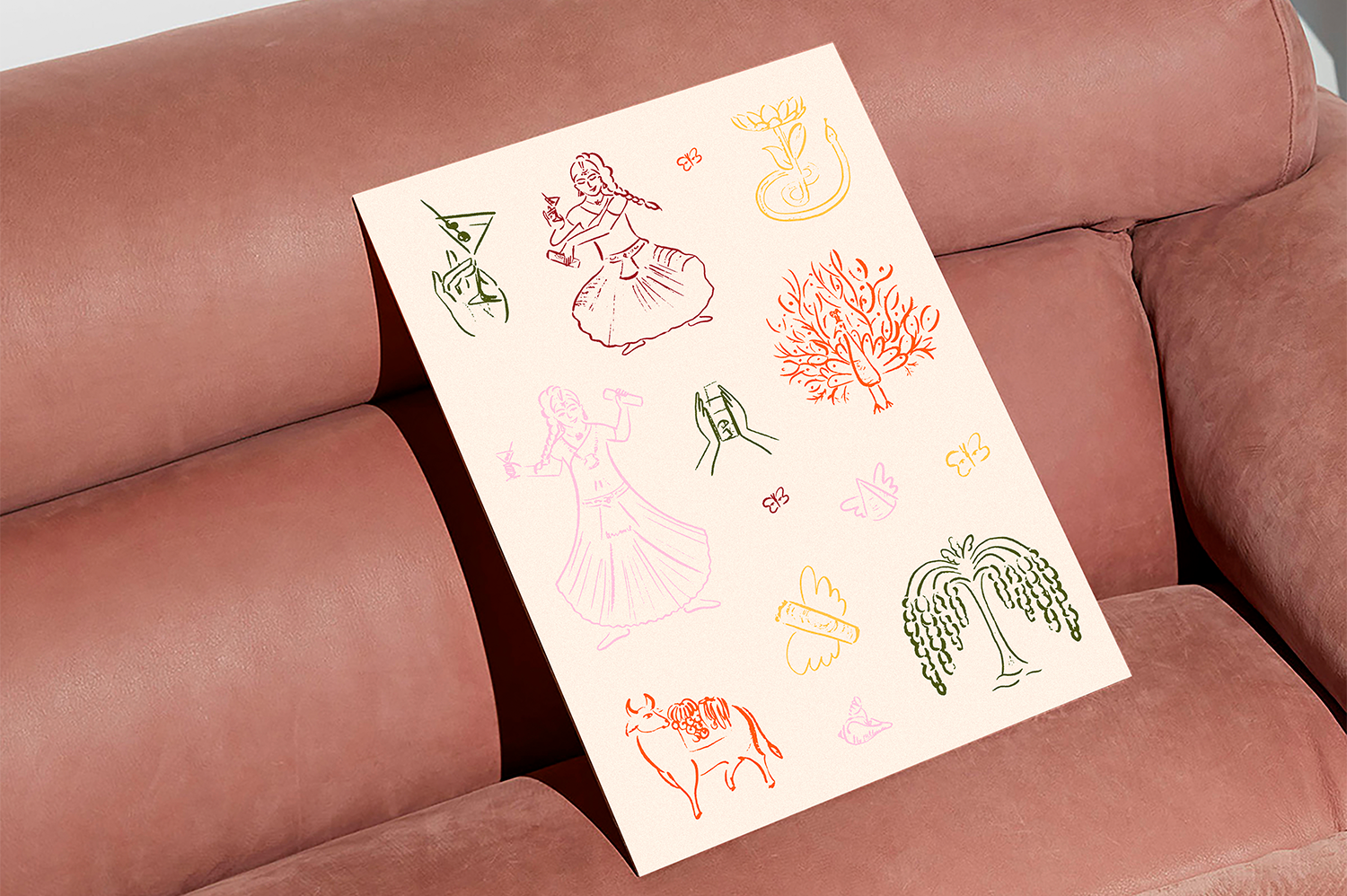 ILLUSTRATION - DOSA DARLINGS RESTAURANT